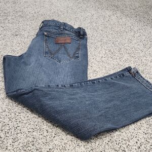 Wrangler Men's Relaxed Blue Jeans